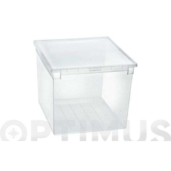 CAJA MULTIUSOS 50 LITROS TRANSPARENTE LIGHT-BOX TERRY