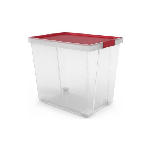 CAJA MULTIUSOS NEW 60 LT ROJO TATAY