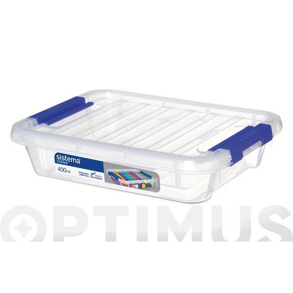 CAJA PLASTICO 400 ML 70005 PENGO