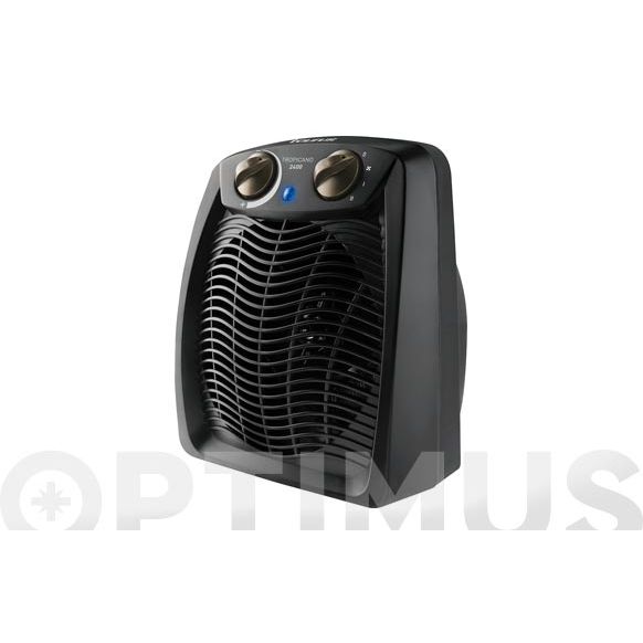 CALEFACTOR TROPICANO 2400W NEGRO TAURUS