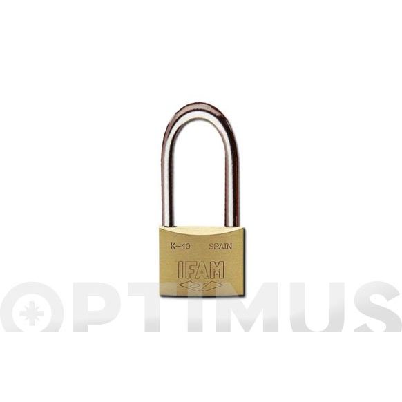 CANDADO LATON K 30 ARCO EXTRA LARGO 3020 IFAM 