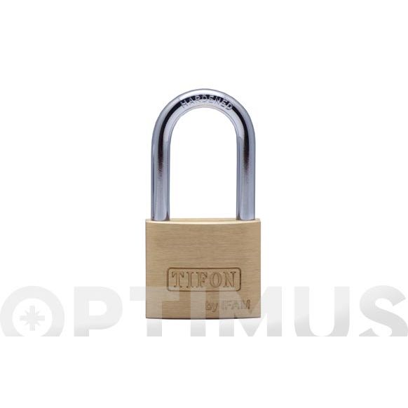 CANDADO LATON TIFON ARCO LARGO 40 MM LLAVES IGUALES LINCE