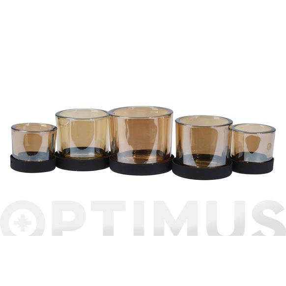 CANDELABRO 5 PIEZAS 36 CM QF+
