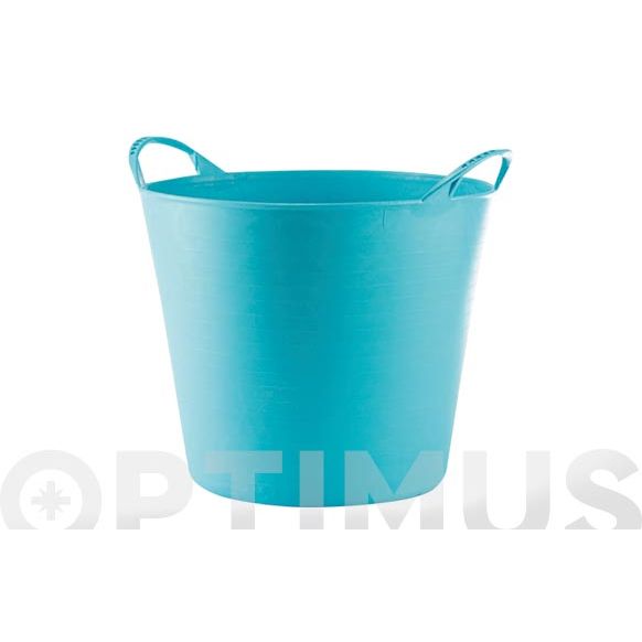 CAPAZO PLASTICO FLEXIBLE MULTIUSOS 26 LT AZUL NON