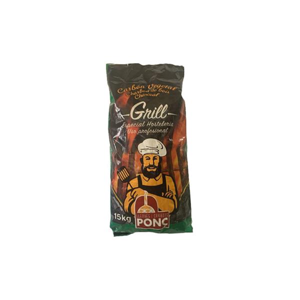 CARBON VEGETAL CRIBADO 10 KG PONS