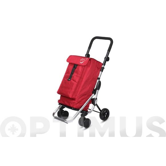 CARRO COMPRA 4 RUEDAS GIR. GO UP CEREZA PLAY