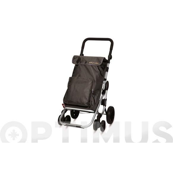 CARRO COMPRA 4R.GIR.GO PLUS DESENFUNDABLE GRIS MARENGO PLAY