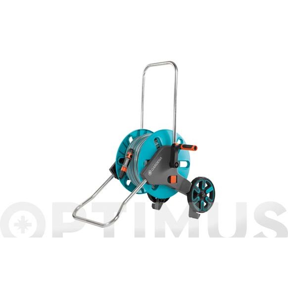 CARRO PORTAMANGUERA AQUAROLL M MANGUERA DE 25 MT DE &Oslash; 15 MM INCLUIDA GARDENA