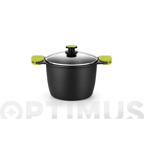CAZUELA ALTA ALUMINIO FUNDIDO FOODIE 24 CM INDUCCION BRA .