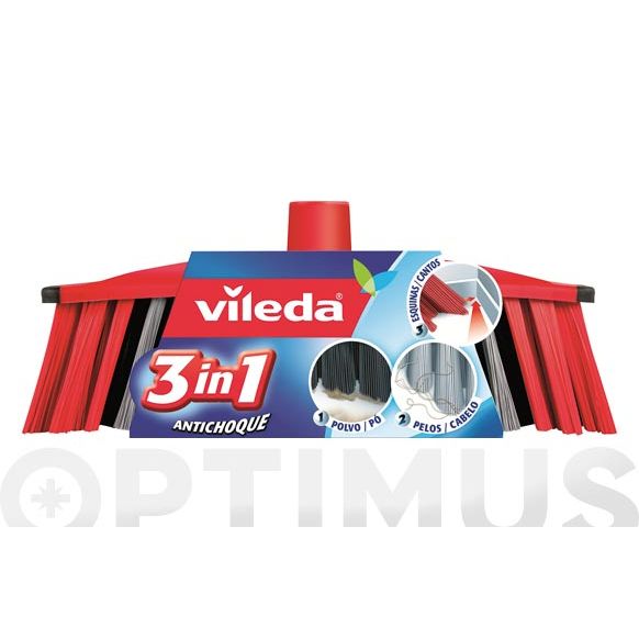 CEPILLO BARRER ANTICHOQUE 3 EN 1 VILEDA 