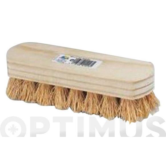 CEPILLO MANUAL ZACATON FIBRA VEGETAL 4 X 8 CM BARBOSA