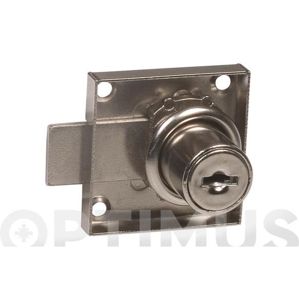 CERRADURA MUEBLE MODELO 1A  40MM NIQUEL