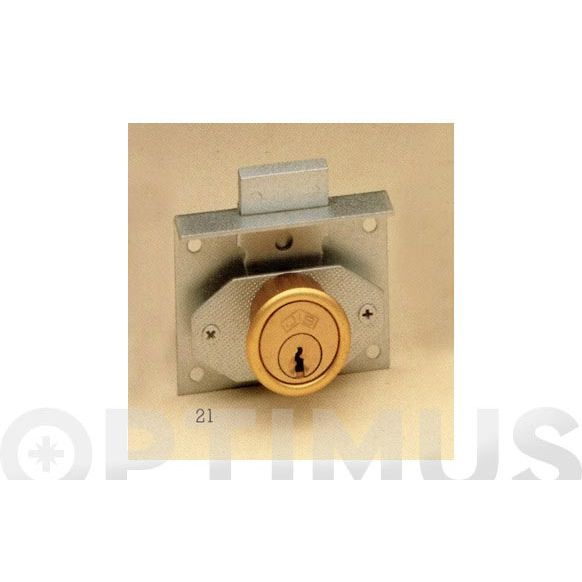 CERRADURA MUEBLE REF.21/25 AGUJA 25 MM JIS