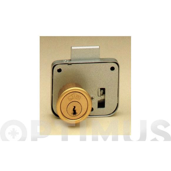 CERRADURA PARA MUEBLE 1130.20 AGUJA 30 MM JIS