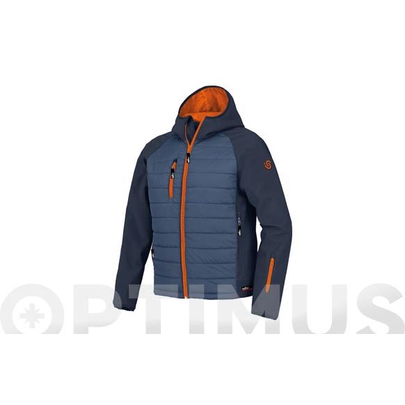 CHAQUETA BONNY CON CAPUCHA FIJA AZUL TALLA M STARTER