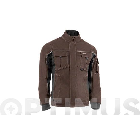 CHAQUETA FLEX MARRON T-S JUBA