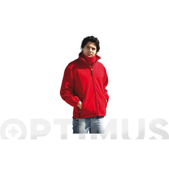 CHAQUETA  POLAR HYMALAYA ROJO T- XXL juba