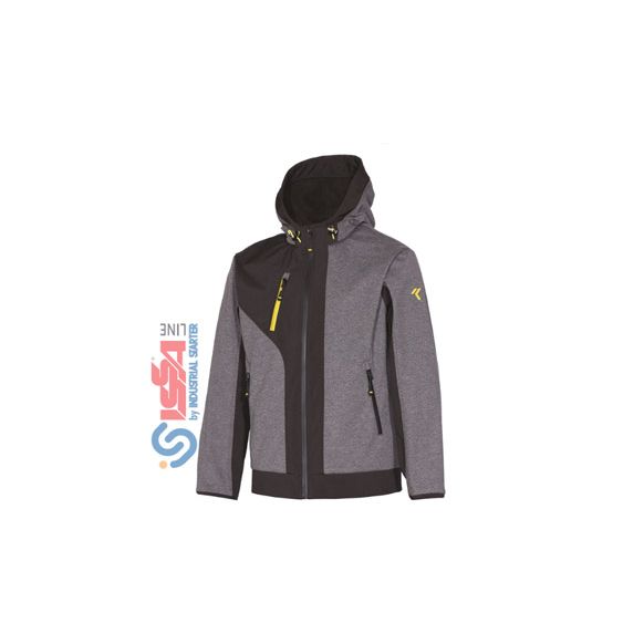 CHAQUETA SOFTSHELL IMPERMEABLE RUSH TALLA S INDUSTRIAL STARTER