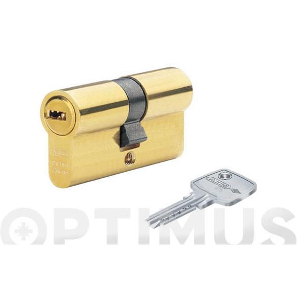 CILINDRO SEGURIDAD D6 NIQUEL LLAVE PUNTOS 30-50 ABUS 