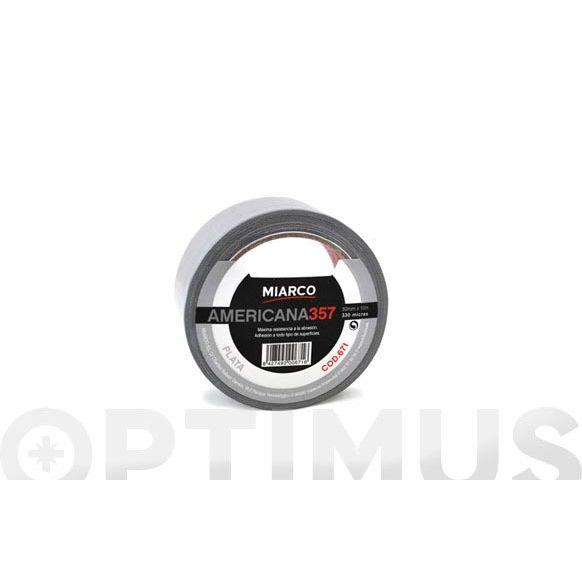 CINTA AMERICANA 357 50 MM X 10 MT NEGRO MIARCO 