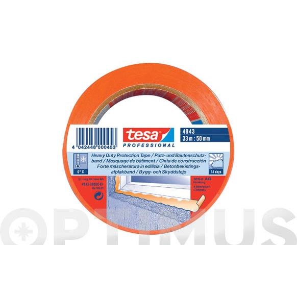 CINTA REVOCO NARANJA 33 MM X 50 MT TESA