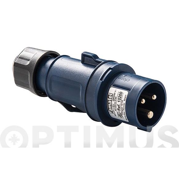 CLAVIJA 2P+T 16A 220-240V IP44 CETAC - REF:13200 FAMATEL 