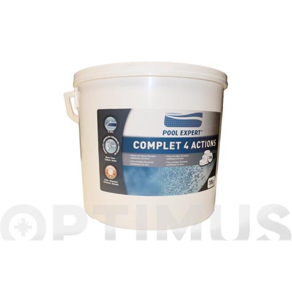 CLORO MULTIFUNCION 4 ACCIONES TABLETA 200 GR 10 KG
