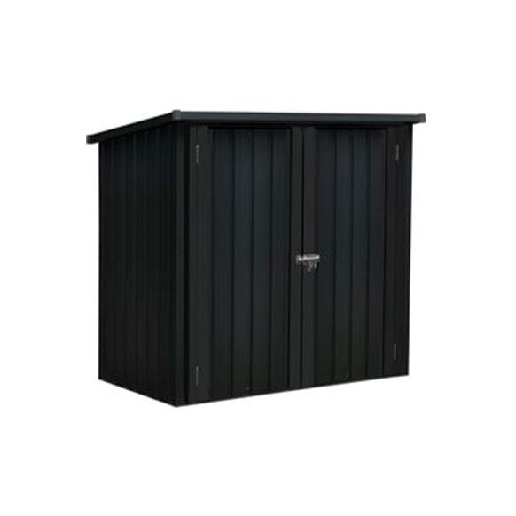 COBERTIZO METAL ARYA 86 X 147 X 122 CM ANTRACITA