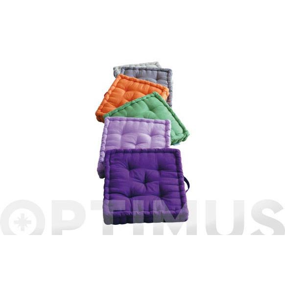 COJIN COLCHON LINEAL 40 X 40 CM 1619-VERDE TJ SERRA