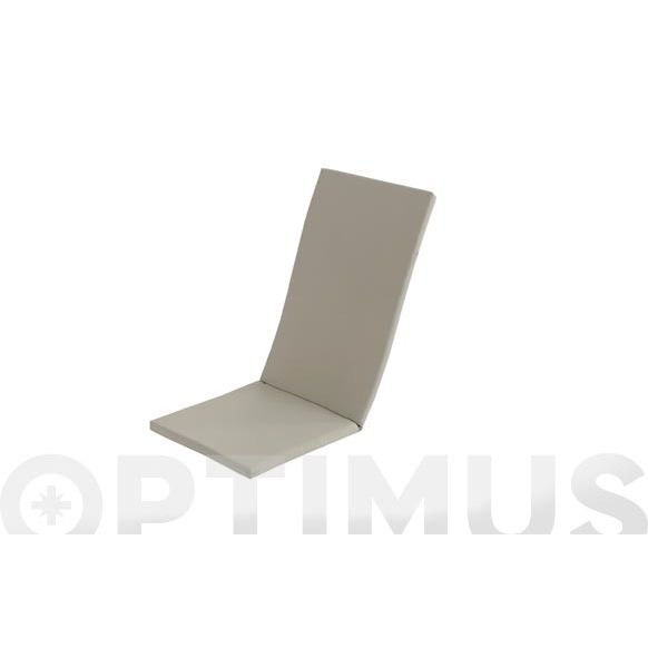 COJ&Iacute;N PARA SILLAS MULTIPOSICIONES TAUPE (120CM*49CM*3CM)