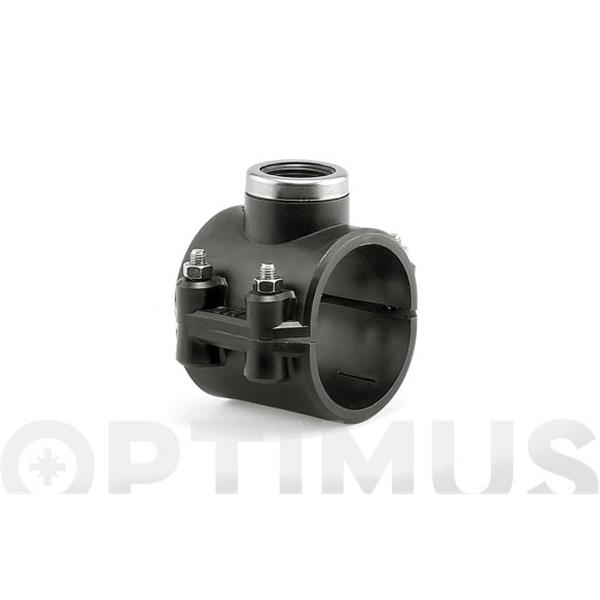 COLLARIN SIMPLE REFORZADO 20 MM 1/2" PARA TUBO DE POLIETILENO HIDROTEN