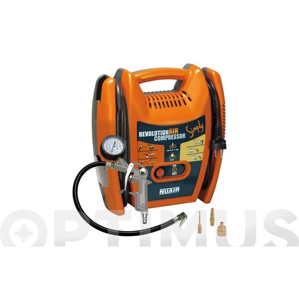 COMPRESOR HOBBY SIMPLY 1,5 HP 180 L/MIN. NUAIR
