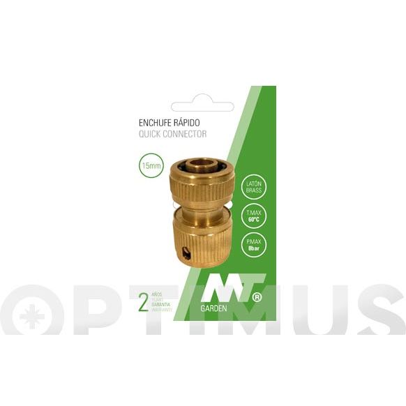 CONECTOR ENLACE RAPIDO LATON &Oslash;15 MM QF+ 