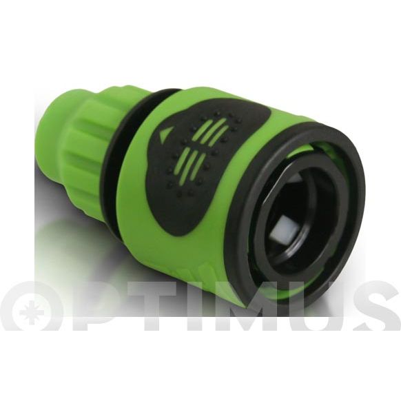 CONECTOR MANGUERA ESPIRAL 9 MM BICOMPONENTE QF+ .