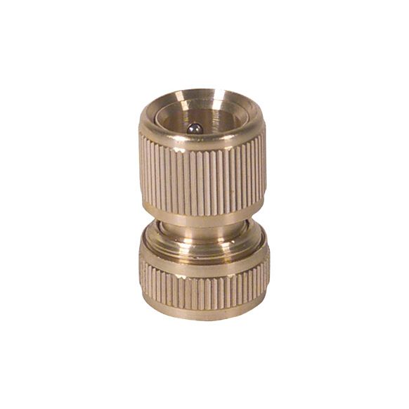 CONECTOR RIEGO RAPIDO STANDARD 1/2" INTERIOR 15 MM LATON