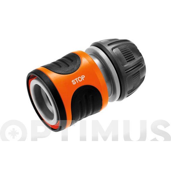 CONECTOR STOP PARA MANGUERA &Oslash; INT. DE 13 MM GARDENA