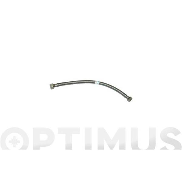 CONEXION FLEXIBLE ACERO INOX H3/8-H3/8 DE 35 CM TUCAI