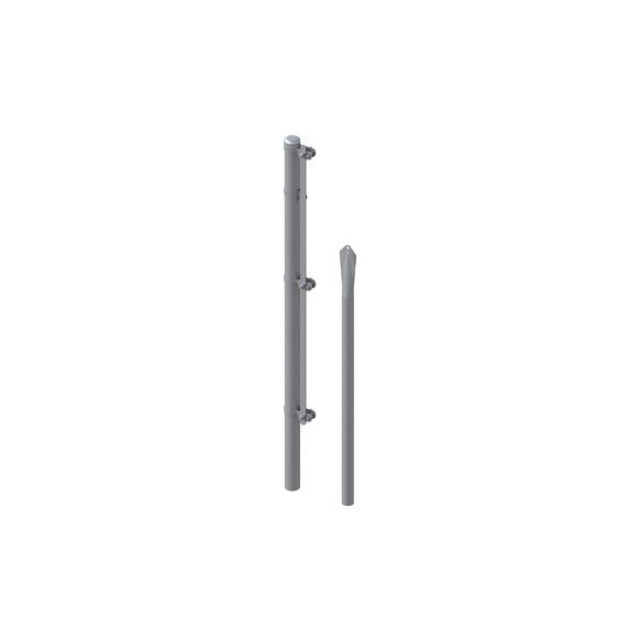 CONJUNTO POSTE ARRANQUE GALVANIZADO 2/2,35 Mt