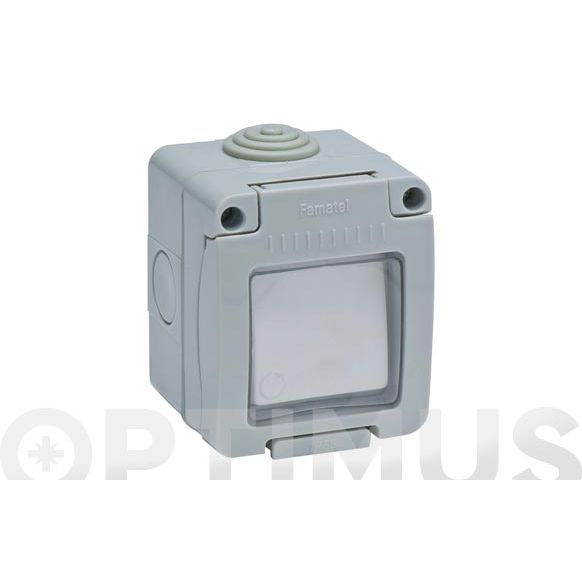 CONMUTADOR ESTANCO (10A/250V) (GRIS) FAMATEL 