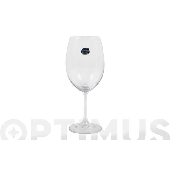 COPA CRISTAL BOHEMIA LARA VINO 45 CL PAKS DE 6 PENGO