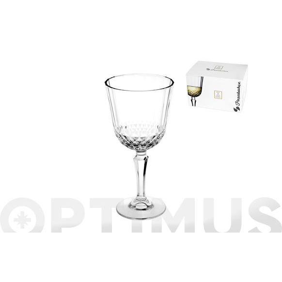 COPA TALLADA TIMELESS (PACK 4 U) VINO/AGUA 33 CL PENGO