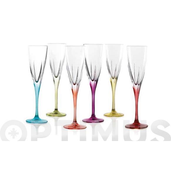 COPA + VASO CRISTAL DECORADO SET REGALO 78,8 + 54 CL QF+