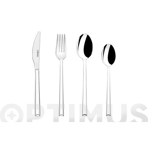 CUBERTERIA INOX 18/10 3 MM VERONA 24 PIEZAS BRA