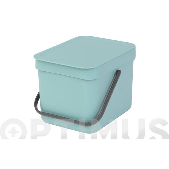 CUBO RECICLAJE SORT & GO' 6 L MENTA BRABANTIA