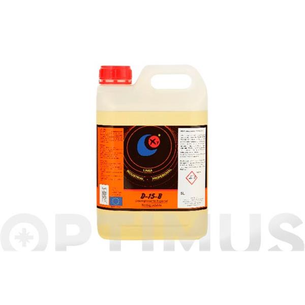 DESENGRASANTE ESPECIAL BIODEGRADABLE NEUTRO D-15-B  5 LT SENIGRUP