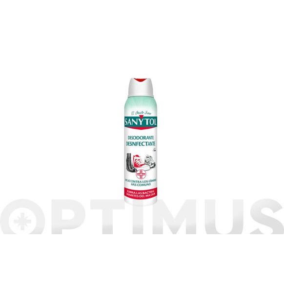DESINFECTANTE DESODORANTE CALZADO 150 ML SANYTOL 