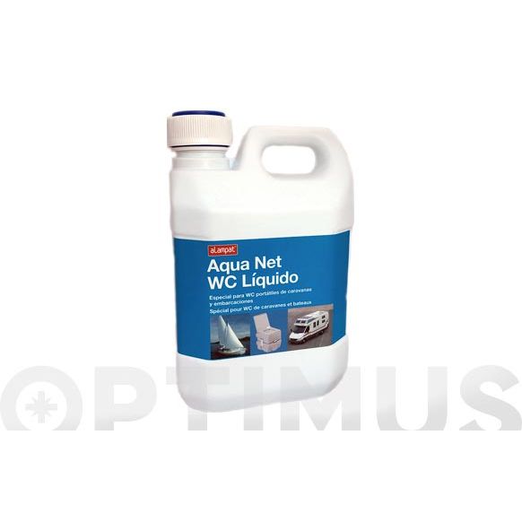 DESINFECTANTE LIQUIDO WC QUIMICOS AQUANET 2 LT  ALAMPAT