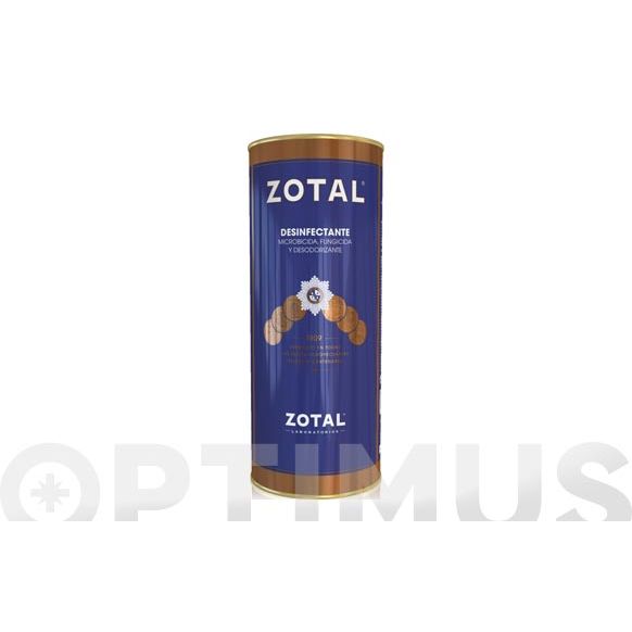 DESINFECTANTE MICROBIZIDA FUNGICIDA 500 ML ZOTAL