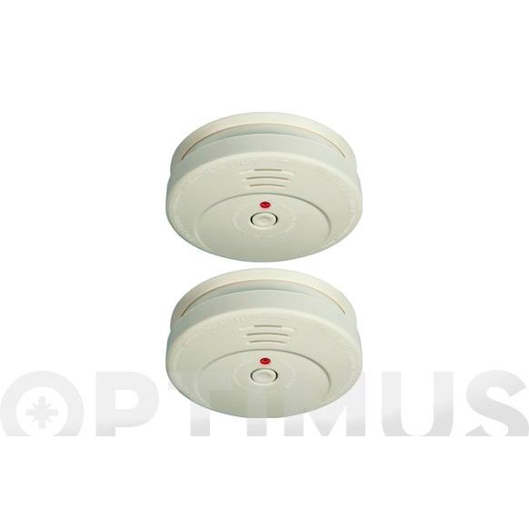 DETECTOR DE HUMO (2 UNIDADES)