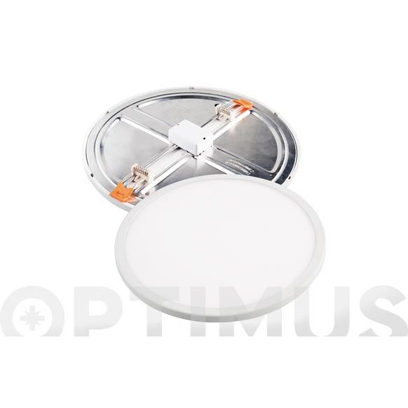 DOWNLIGHT LED AJUSTABLE REDONDO BLANCO 20W .